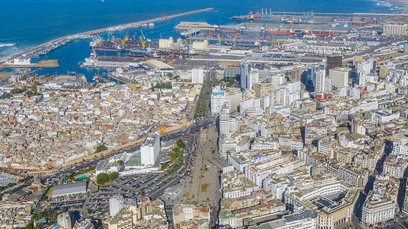 Port of Casablanca, Morocco. Photo by Brio-En, Wikipedia Commons.