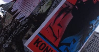 Joseph Kony poster. Photo by Mateusz Opasiński, Wikipedia Commons.