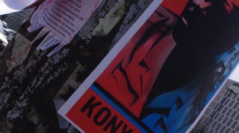 Joseph Kony poster. Photo by Mateusz Opasiński, Wikipedia Commons.