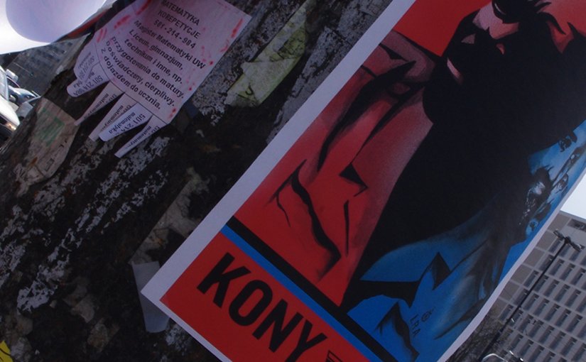 Joseph Kony poster. Photo by Mateusz Opasiński, Wikipedia Commons.