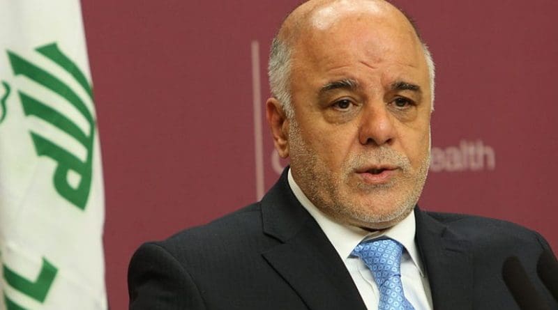 Iraq's Haider al-Abadi. Photo Credit: Foreign and Commonwealth Office, Wikimedia Commons.