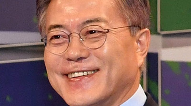 South Korea's Moon Jae-In. Photo Credit: VOA, Wikipedia Commons.