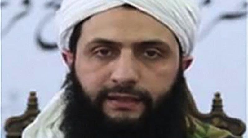 Al Nusrah Front's Al Jawlani in a 2016 interview. Photo released by FBI.