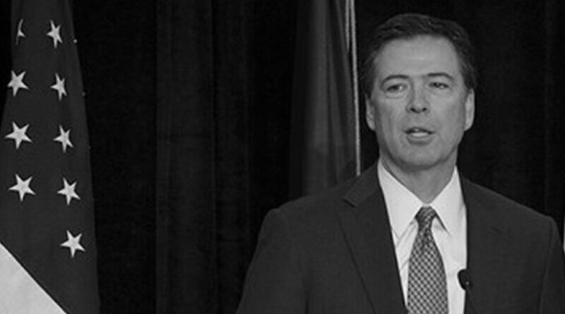 James Comey. Photo Credit: FBI (edited)