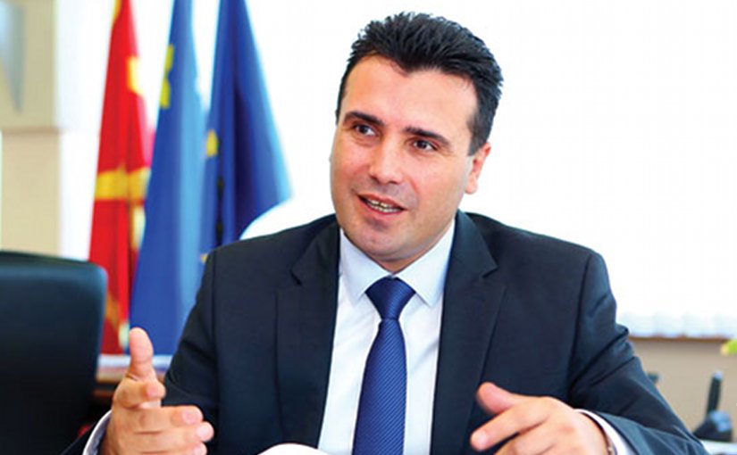 Macedonia's Zoran Zaev. Photo by Naskotaska90, Wikipedia Commons.