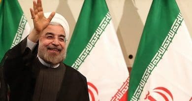 Iran's Hassan Rouhani. Photo by Meghdad Madadi, Wikipedia Commons.