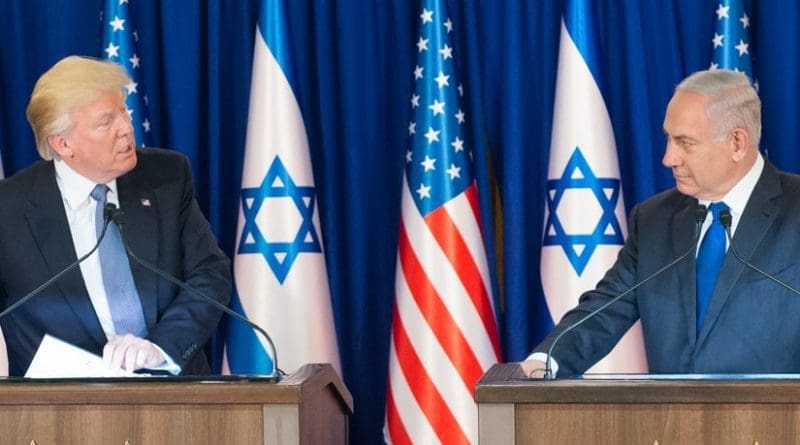 US President Donald Trump and Israel's Prime Minister Netanyahu.(Official White House Photo by Andrea Hanks)