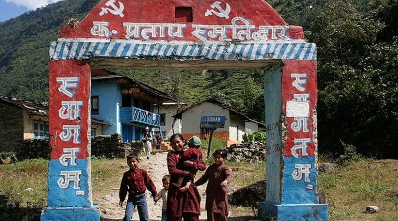 A family in maoist-controlled valley in Nepal. Photo by Pavel Novak, Wikimedia Commons.