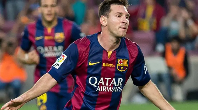 FC Barcelona soccer player Lionel Messi. Photo by L.F.Salas, Wikipedia Commons.