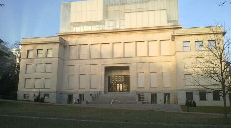 House of European History in Parc Leopold, Brussels, Belgium. Photo by Gor62, Wikipedia Commons.