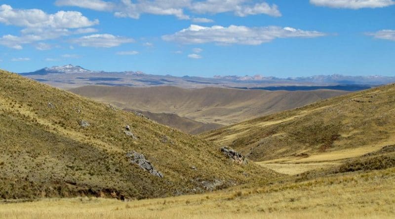Intrepid hunter-gatherer families permanently occupied high-elevation environments of the Andes Mountains at least 7,000 years ago, according to new research led by University of Wyoming scientists. Credit Lauren A. Hayes