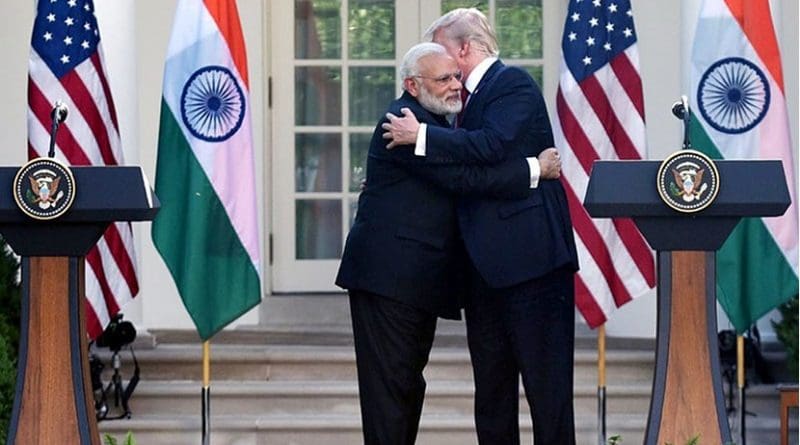 India's PM Narendra Modi and US President Donald Trump at White House. Photo Credit: India PM Office.