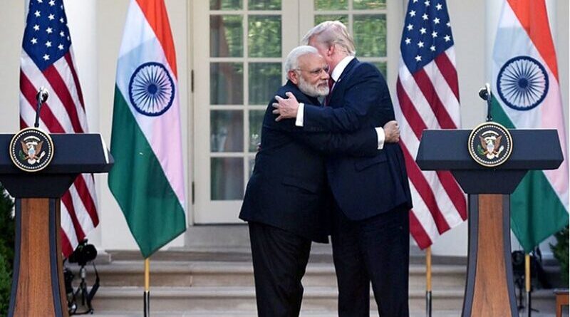 India's PM Narendra Modi and US President Donald Trump at White House. Photo Credit: India PM Office.