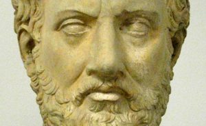 Bust of Thucydides. Source: Wikipedia Commons.