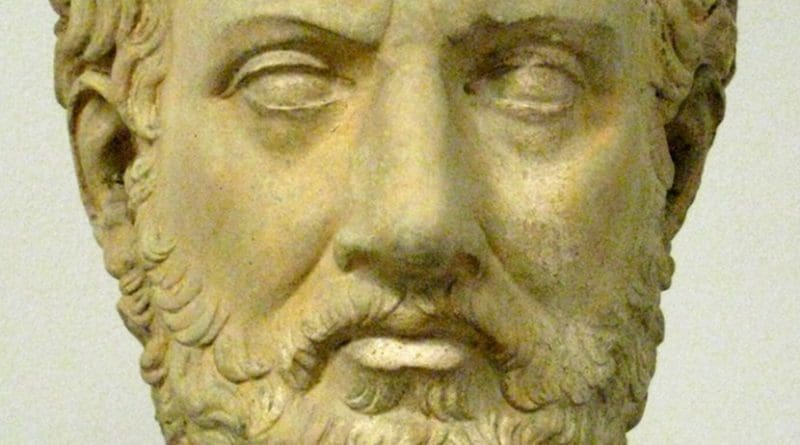 Bust of Thucydides. Source: Wikipedia Commons.