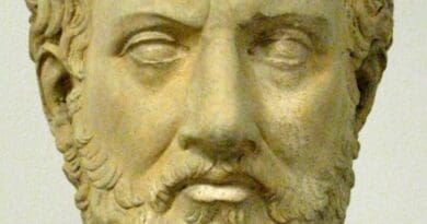 Bust of Thucydides. Source: Wikipedia Commons.