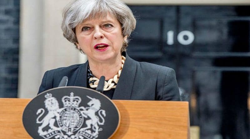 United Kingdom's Prime Minister Theresa May. Photo Credit: Prime Minister's Office.