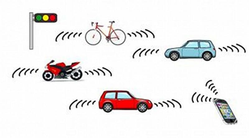 Millimeter-wave radars covering several tens of meters could be on cars, bikes, and smartphones. This might create a lot of new applications including games. Credit Hiroshima University