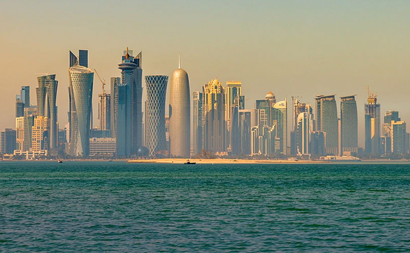 Doha, Qatar. Photo by Francisco Anzola, Wikipedia Commons.