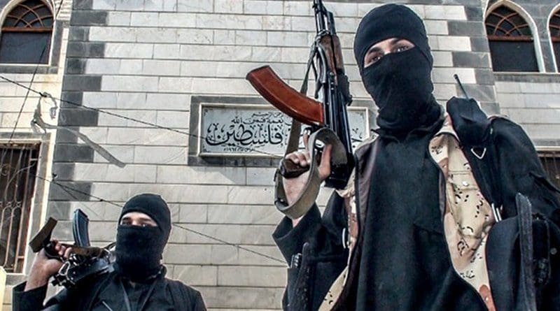 Members of Islamic State in Syria. Source: Islamic State propaganda material.
