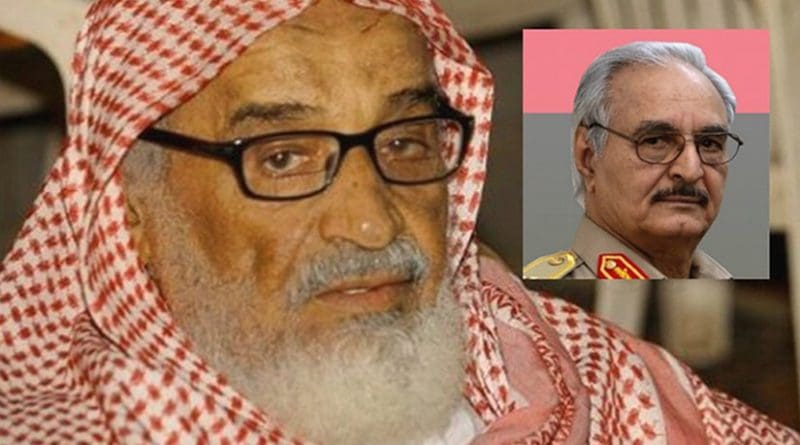 Sheikh Al-Madkhali and General Haftar / Source: Libya Tribune