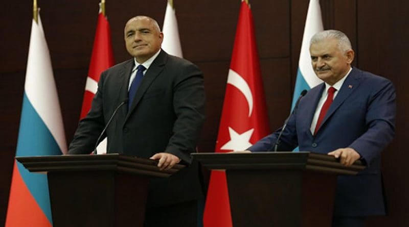 Bulgaria’s Prime Minister Boyko Borissov and Turkey's PM Binali Yildirim in Ankara. Photo: Bulgarian government press service.