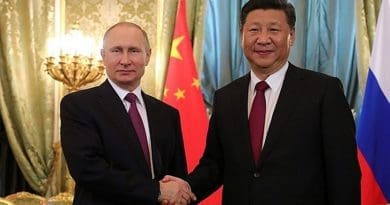 Russia's President Vladimir Putin and President of China Xi Jinping. Photo Credit: Kremlin.ru