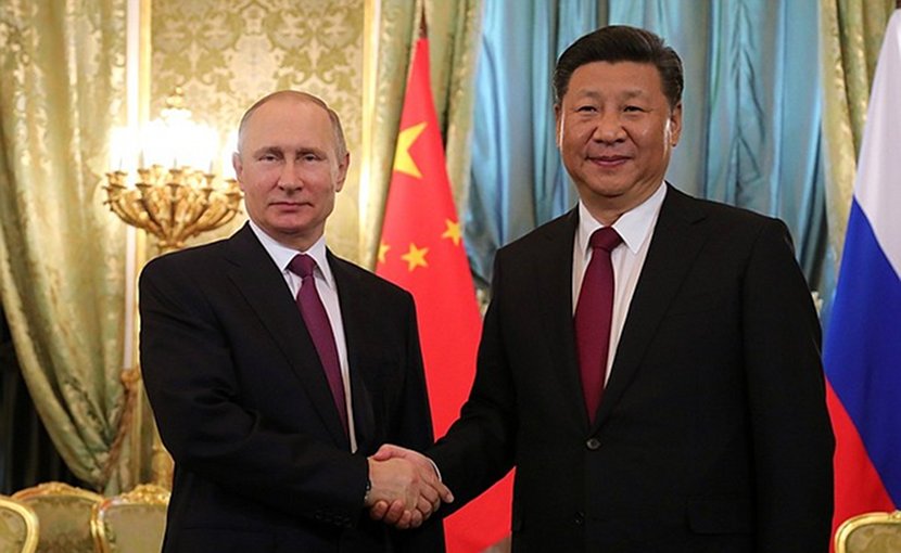 Russia's President Vladimir Putin and President of China Xi Jinping. Photo Credit: Kremlin.ru