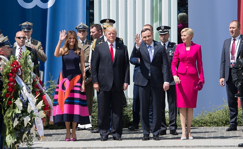 US President Donald Trump with the President of Poland, Andrzej Duda. Photo Credit: White House.
