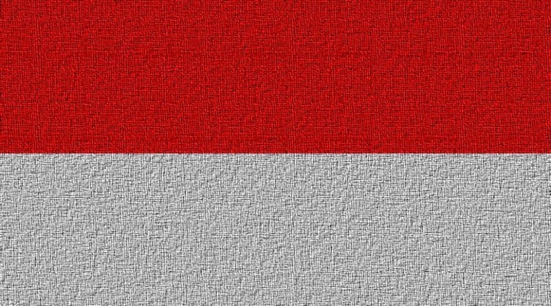 Flag of Indonesia.