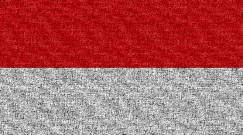 Flag of Indonesia.
