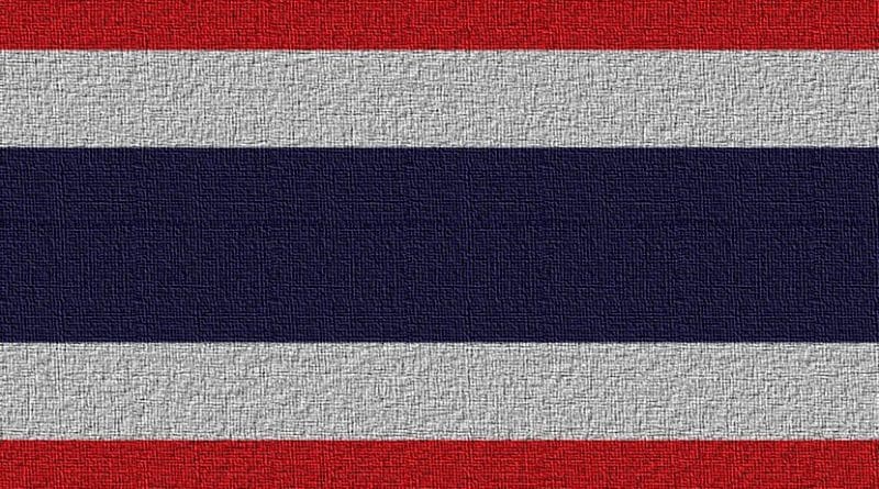Flag of Thailand.