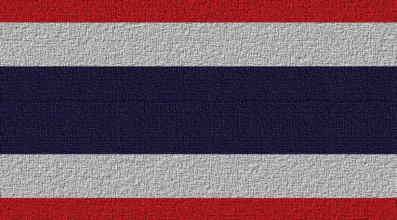 Flag of Thailand.