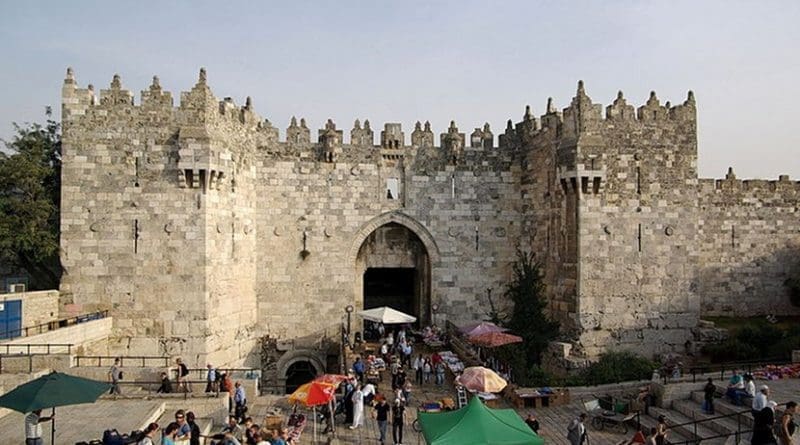 Damascus Gate, Jerusalem. Photo by Berthold Werner, Wikipedia Commons.