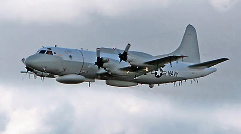 File photo of a US EP-3 ARIES. Photo Credit: US Navy, Wikipedia Commons.