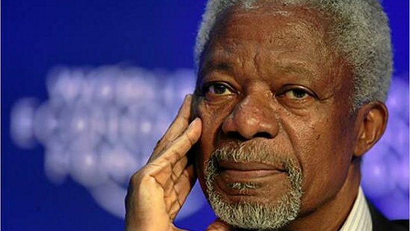 Kofi Annan. Photo Credit: World Economic Forum, Wikipedia Commons.