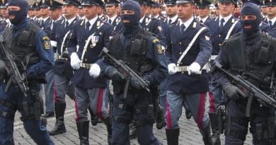 Members of Italy's Anti-Terrorism Police. Photo by Jollyroger, Wikipedia Commons.