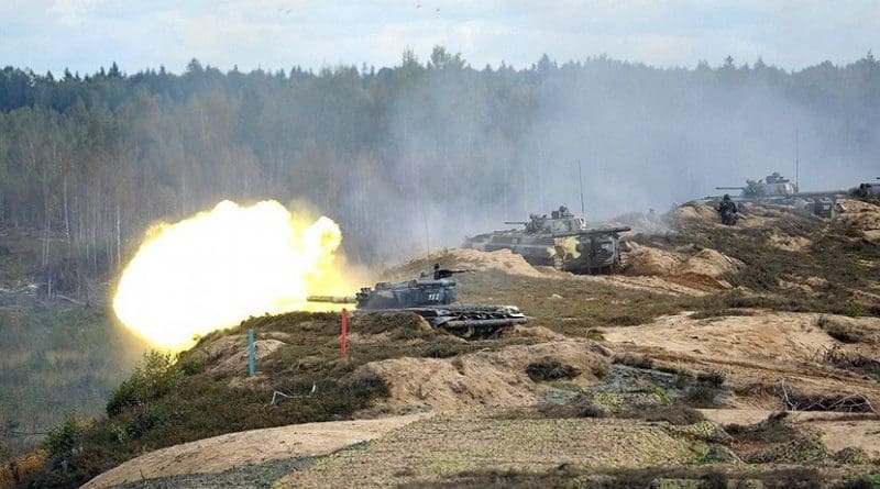 The final stage of the Zapad-2013 Russian-Belarusian strategic military exercises. Source: Kremlin.ru