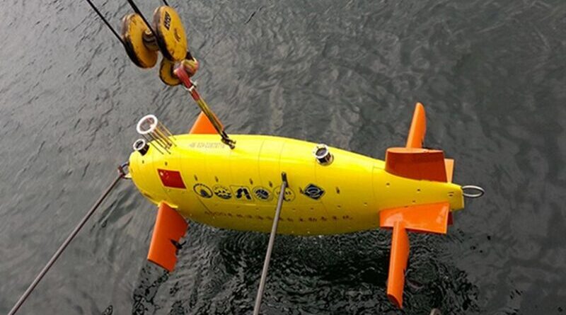 An underwater unmanned vehicle (drone). Source: Sino Defence Forum