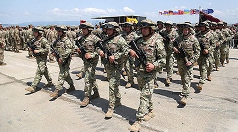 Opening Ceremony of the Noble Partner Exercise, July 30, 2017. Photo: Georgian MFA