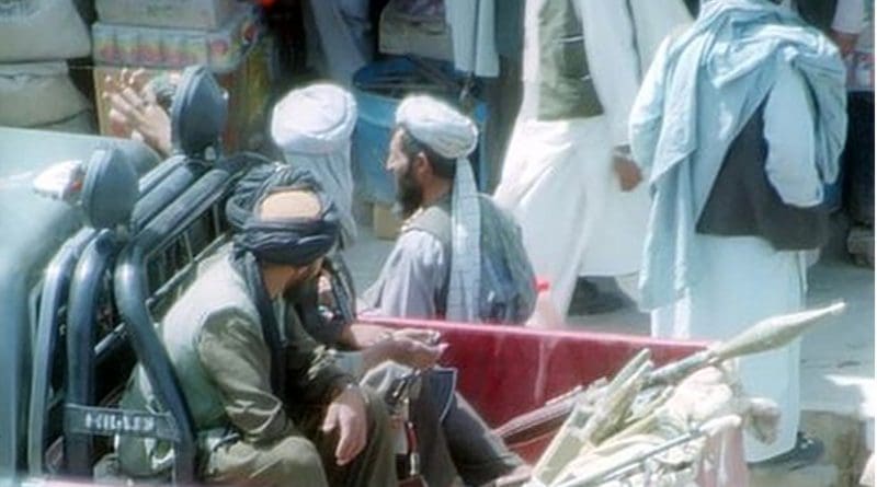 Taliban in Herat. Photo by bluuurgh, Wikipedia Commons.