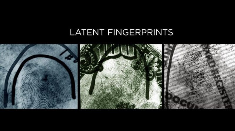 Fingerprints left at a crime scene -- so-called latent prints -- are often partial, distorted and smudged. Credit Credit: Chugh et al., Hancek/NIST