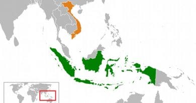 Locations of Indonesia and Vietnam. Source: Wikipedia Commons.