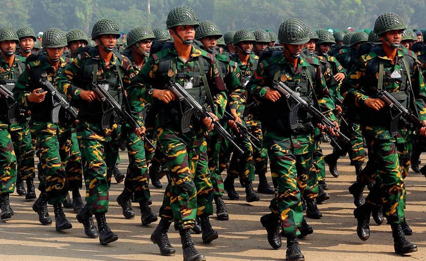 Bangladesh Army. Photo by Jubair1985, Wikipedia Commons.