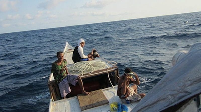 Traditional fishermen out catching fish off East Nusa Tenggara province. (Photo supplied)