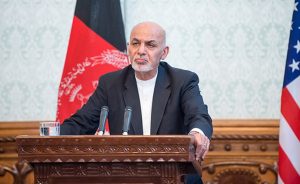 Afgnanistan's Ashraf Ghani. DOD photo by U.S. Air Force Staff Sgt. Jette Carr