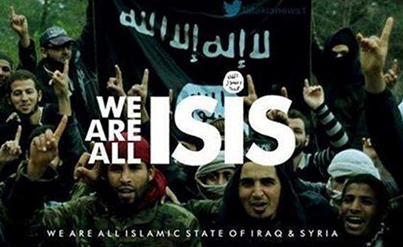 "We Are All ISIS," propaganda from Islamic State.