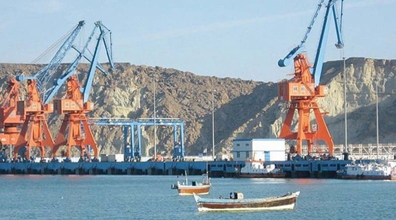 Gwadar port of Pakistan. Photo by Umargondal, Wikimedia Commons.