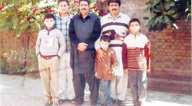 Dr. Shakil Afridi third from left in this released photo.