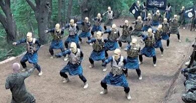 ISIS terrorist training camp in Afghanistan. Photo: Screenshot from ISIS propaganda video.